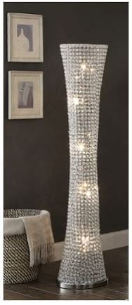 Bling floor deals lamp