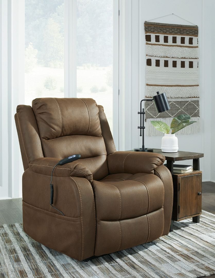 Ashley yandel power discount lift oversized recliner