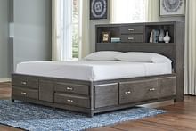 Ashley Furniture - Baltimore Queen Storage Bed with 8 Drawers