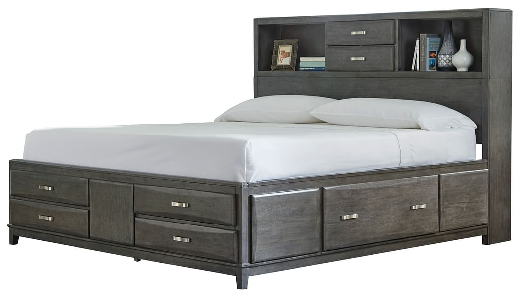 Ashley Furniture - Baltimore Queen Storage Bed with 8 Drawers
