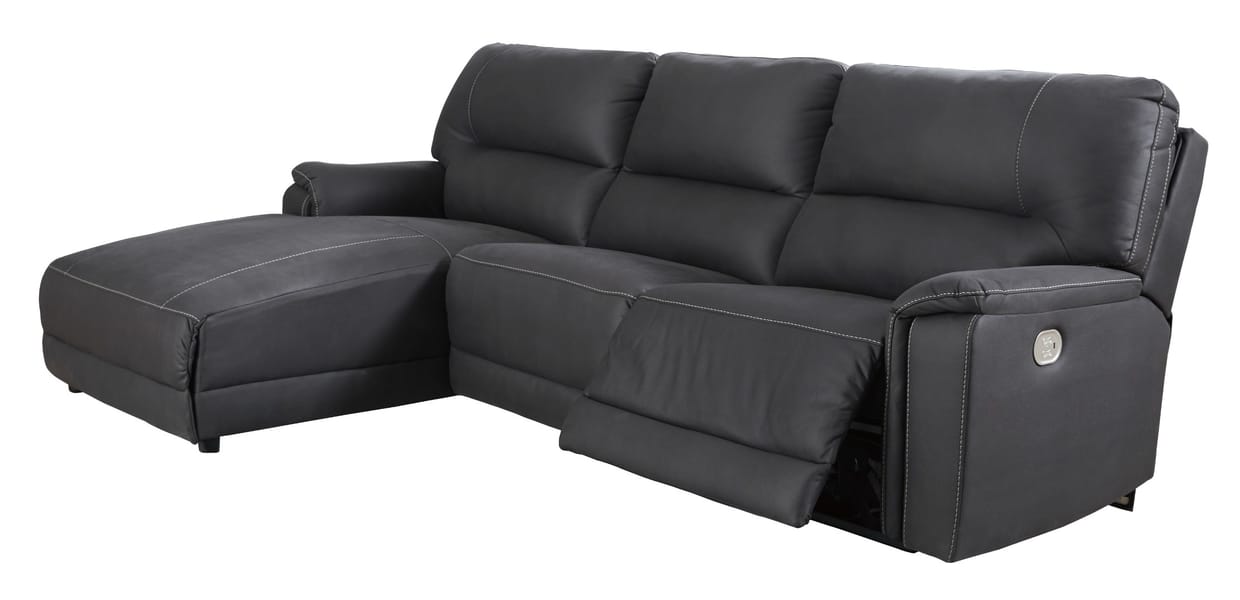 Henefer 3-Piece Power Reclining Sectional with Chaise