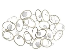 Metal Wall Decor in Silver
