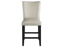 Ashley Furniture - Vollardi Counter Height Bar Stool in Silver