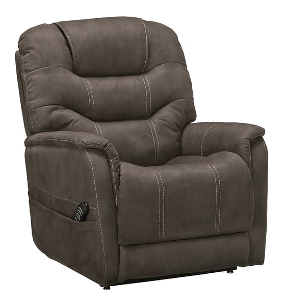 Ashley Furniture - Lido Power Lift Chair Recliner, Power Headrest, Power Lumbar Support