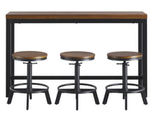 Quinidad Counter Height Set of 3 Table and 2 stools - CLEARANCE