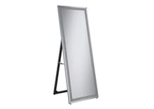 Clara Floor Mirror with Faux Crystals