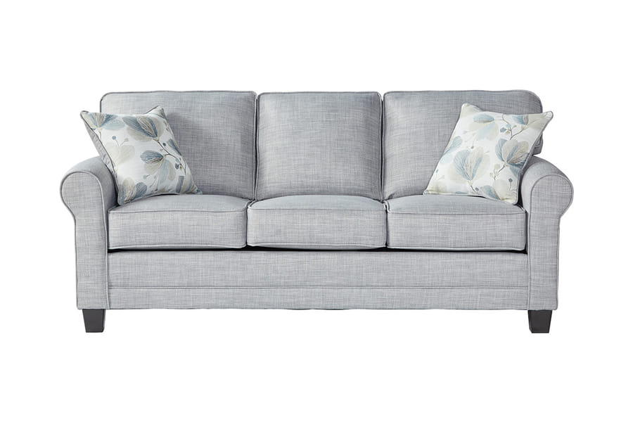 CLEARANCE!!! Ozark Sofa and Loveseat in Grey Linen Fabric