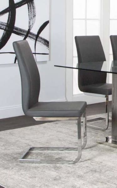 Heka Charcoal Side Chair