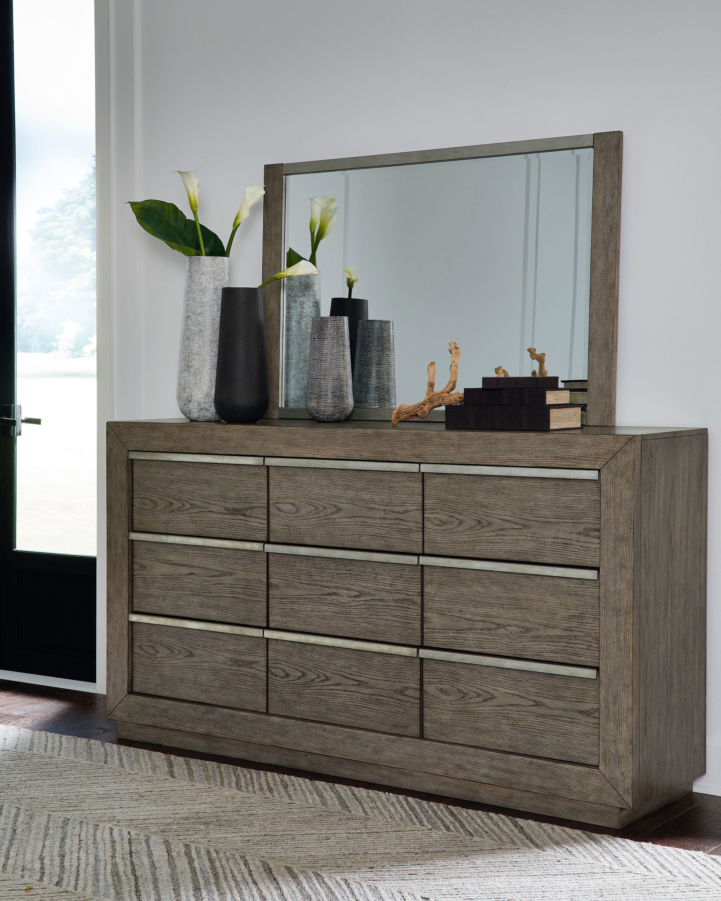 Ashley Furniture - Anibecca Dresser and Mirror