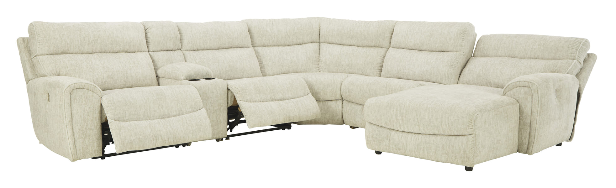 SUPER SALE!!!!! Critic's Corner 6-Piece Power Reclining Sectional