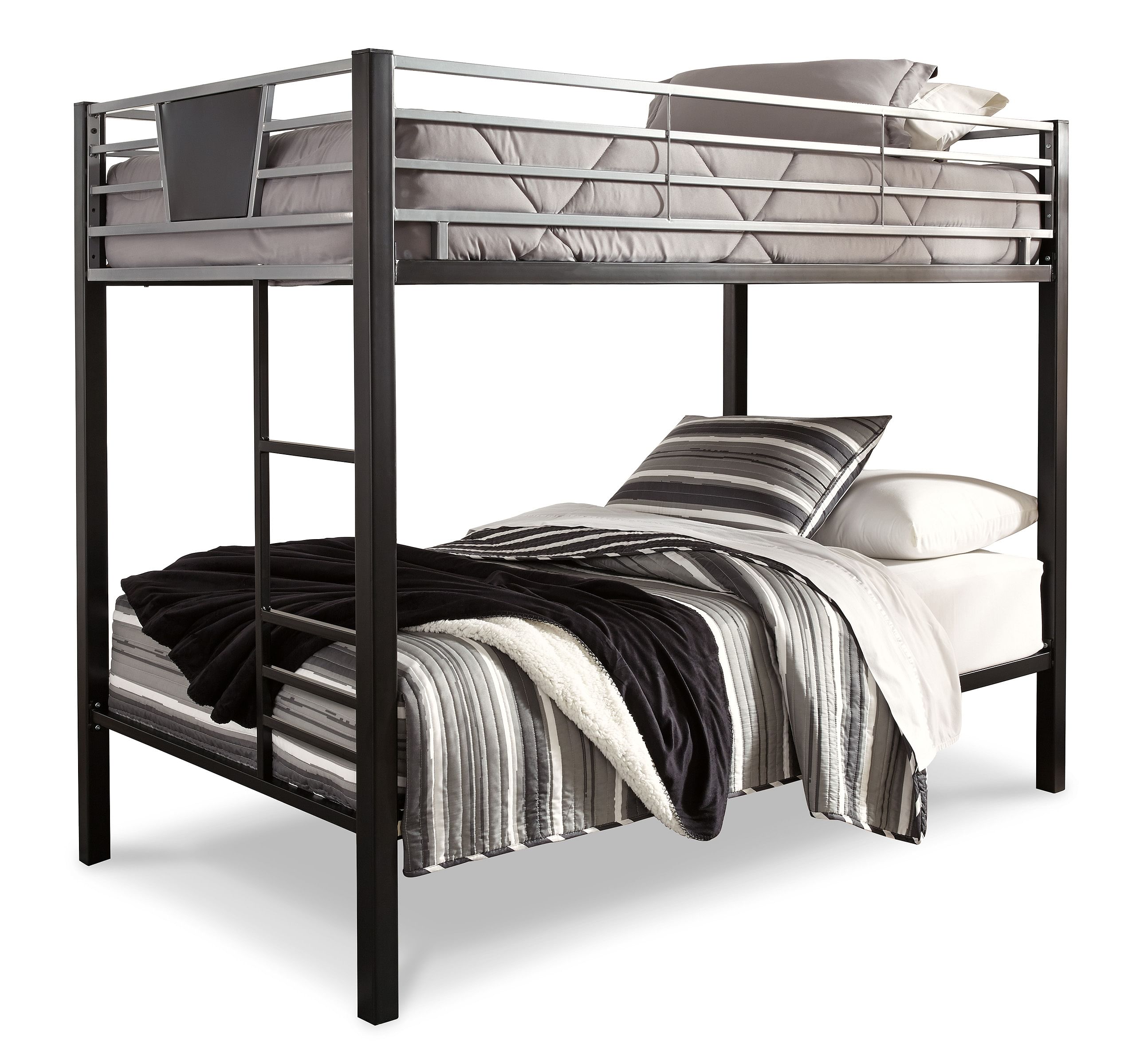 Ashley Furniture - Dinsmore Twin over Twin Bunk Bed with Ladder