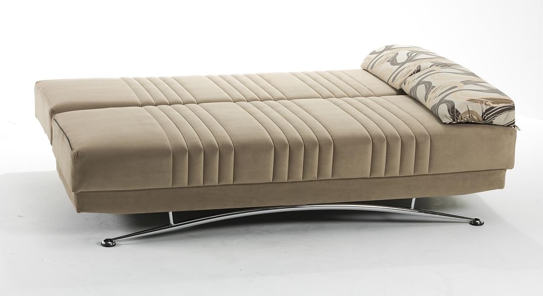 Fantasy Sofa Bed in Brown Fabric