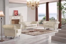 287 Full Leather Living Room Set