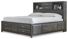 Ashley Furniture - Caitbrook King Storage Bed with 8 Drawers