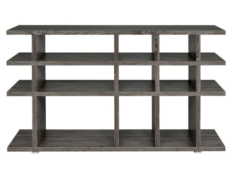 Santos 3-tier Bookcase Weathered Grey
