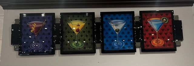 Martini Wooden Artwoork