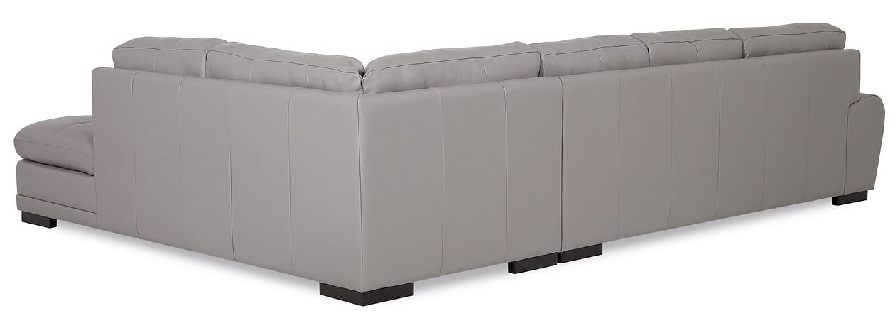 Miami Sectional in Gray - Custom Configuration and Cover