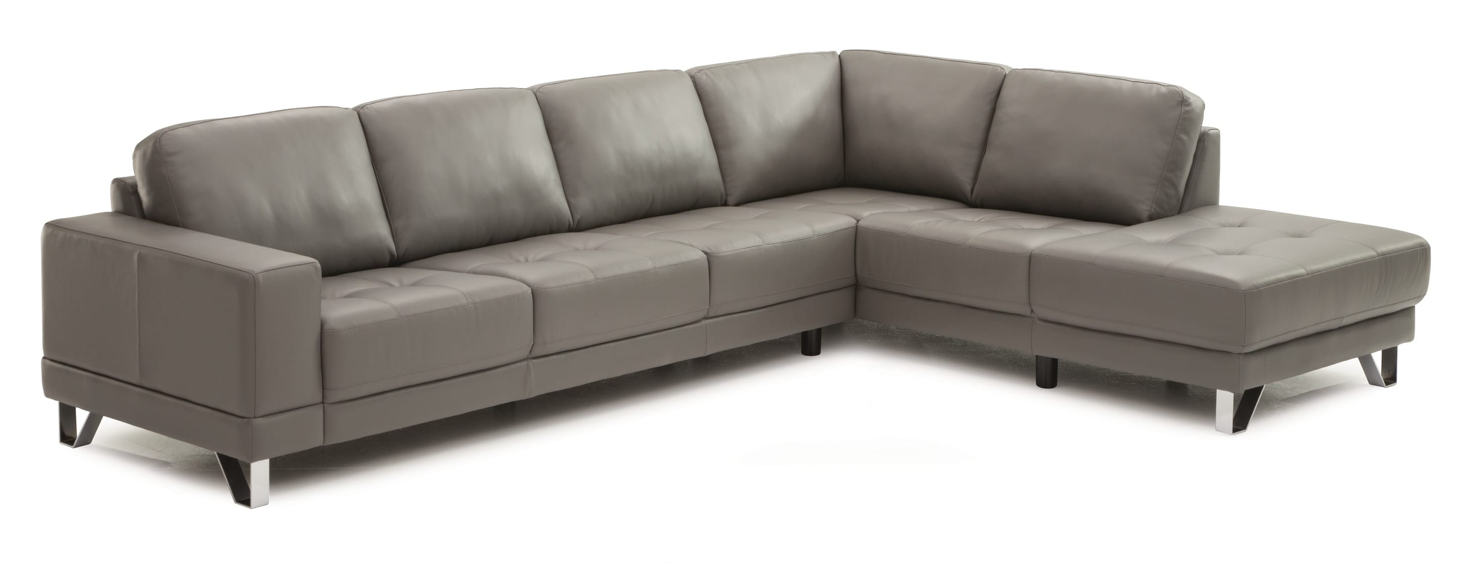 Seattle Sectional in Gray - Custom Configuration and Cover