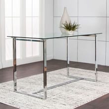 Tomasso Rectangular Glass Table