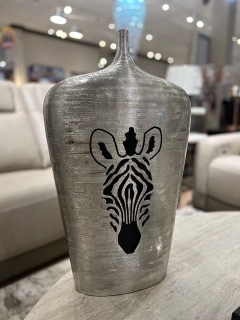 Zebra Vase