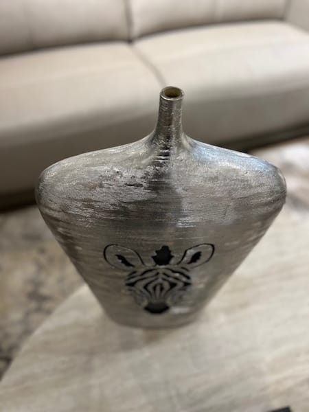 Zebra Vase