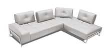I763 Sectional in Light Grey