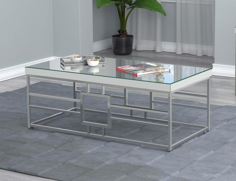 Denver Geometric Frame Coffee Table