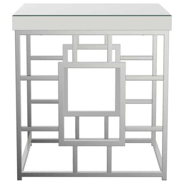 Denver Geometric Frame End Table