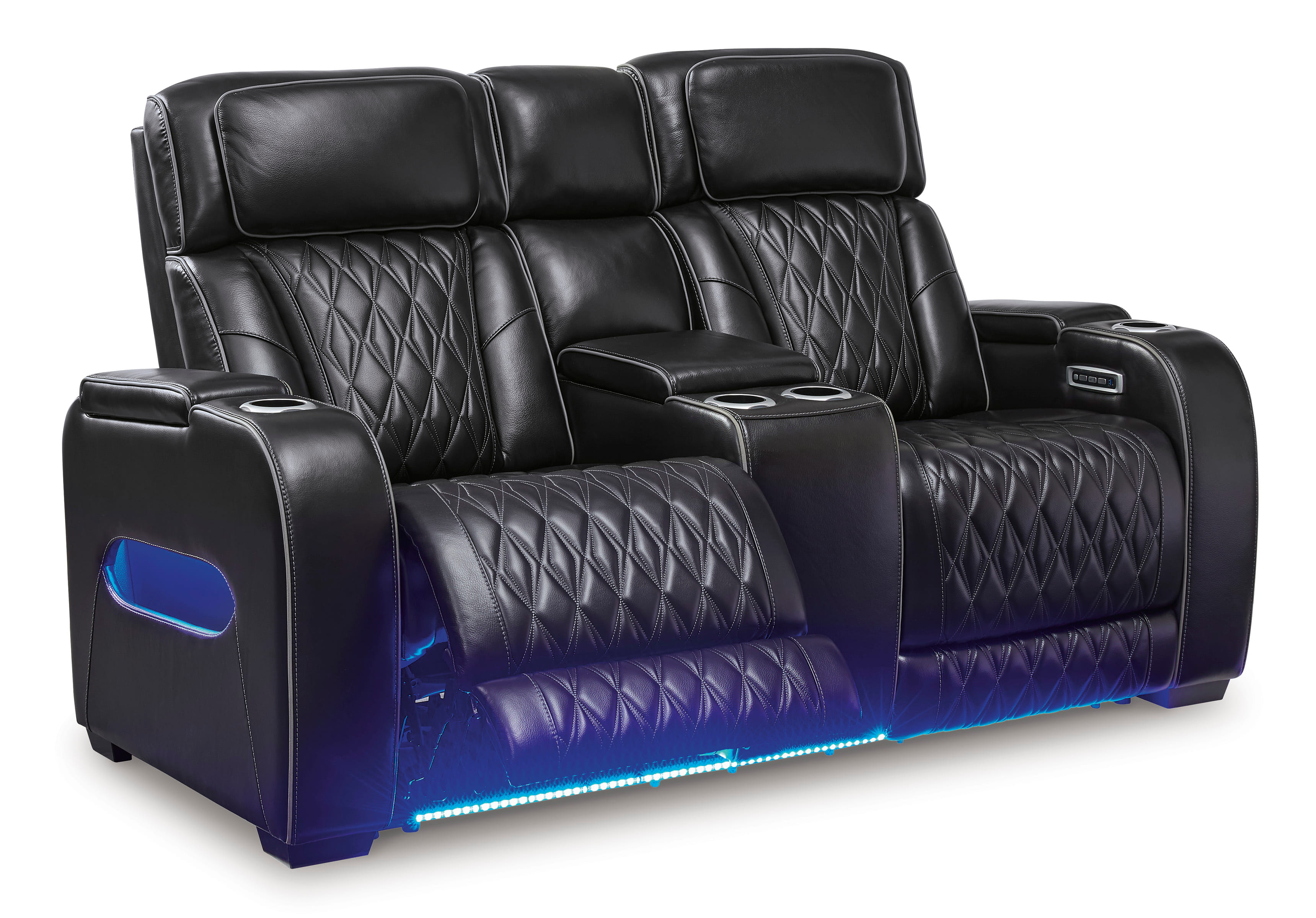 Birmingham Power Reclining Loveseat with Console