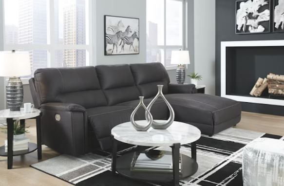 Henefer 3-Piece Power Reclining Sectional with Chaise