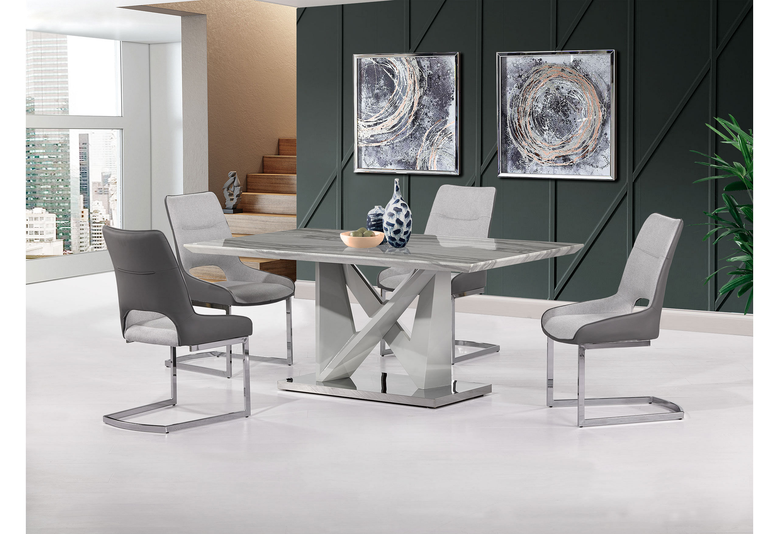 Mercury 5pc Dining Set