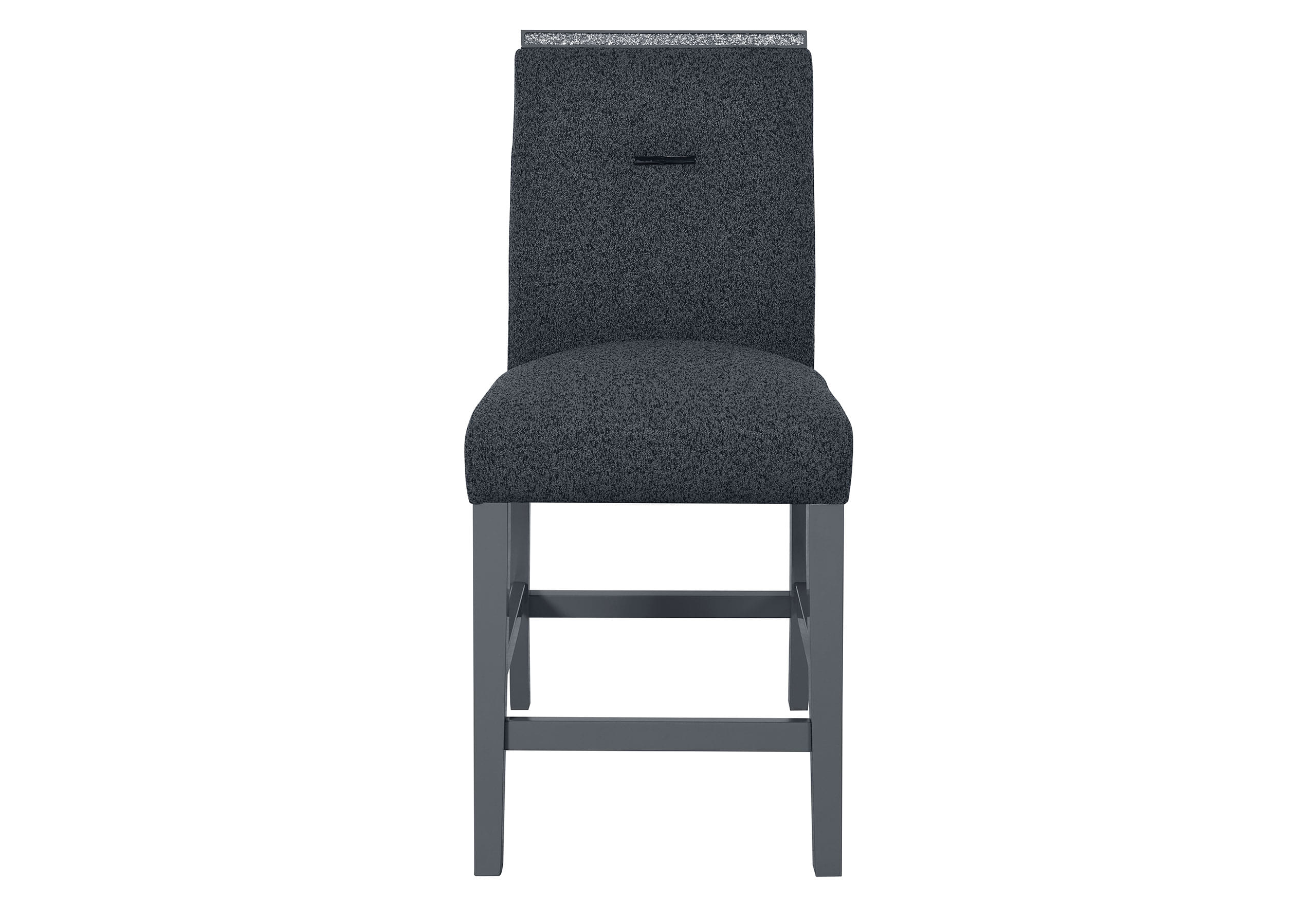 Monaco Bar Stool in Dark Gray