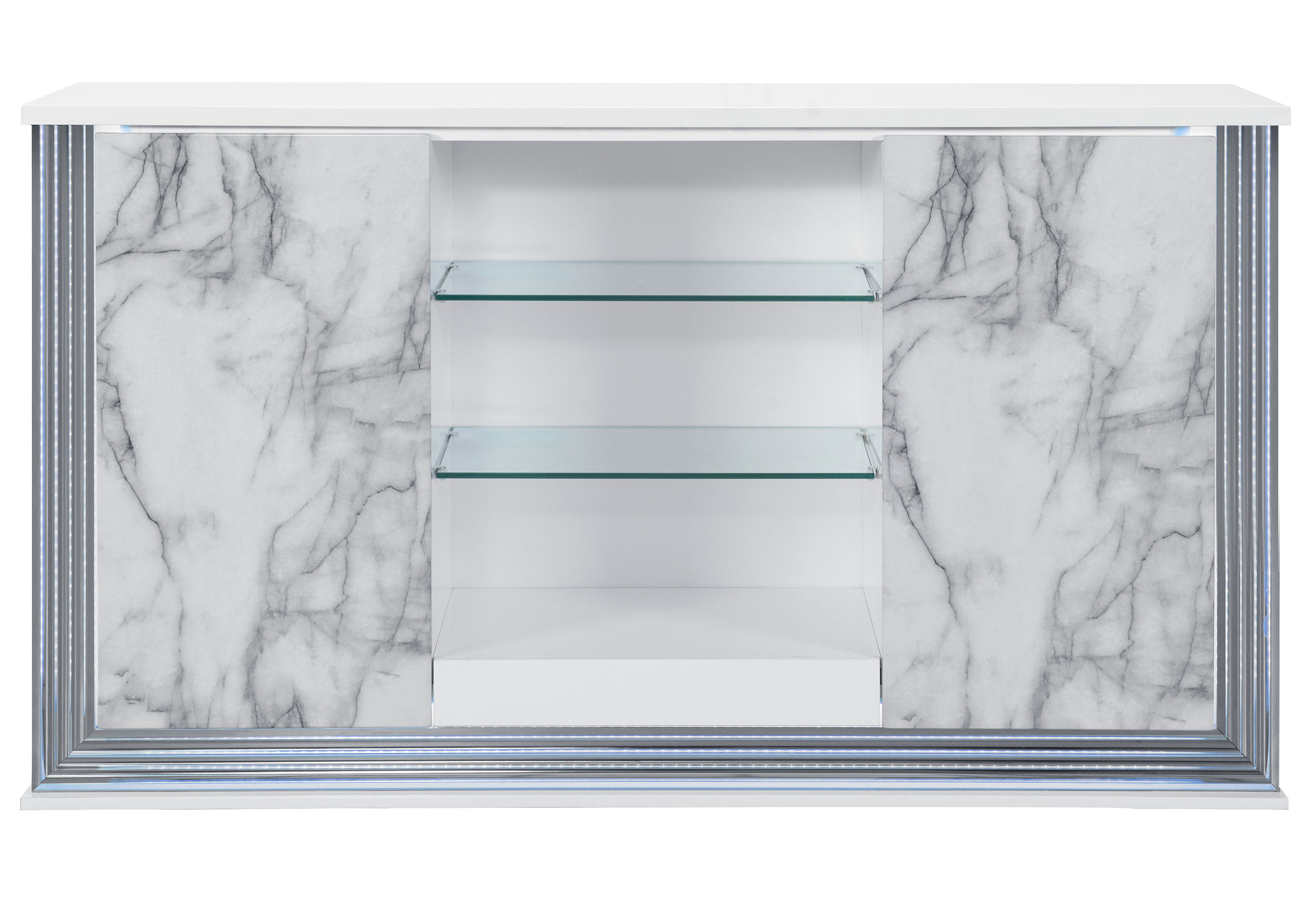 YLime White Marble Look Buffet
