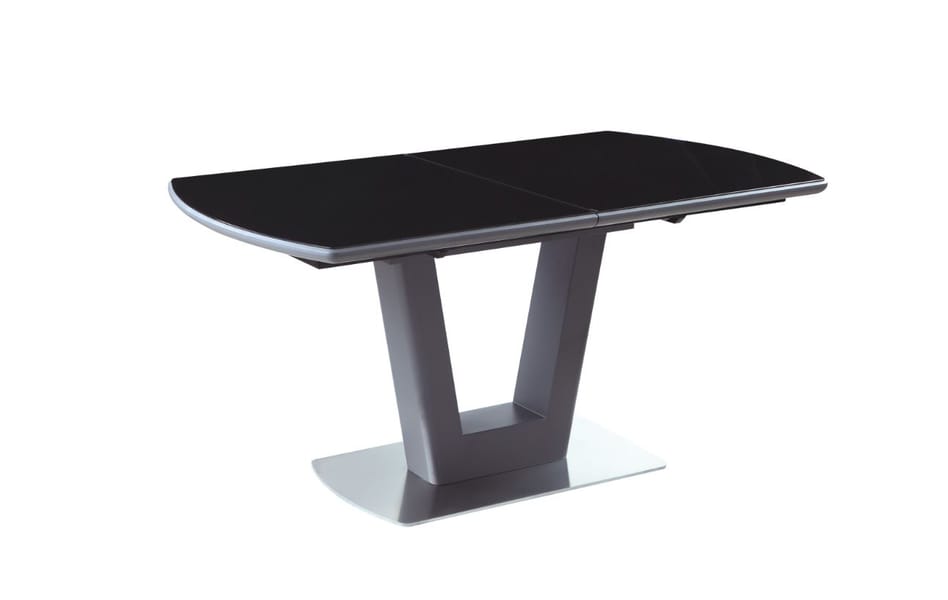 Suri 5 Pc Dining Set in Black and Red