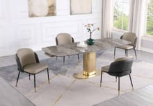 Katherine Dining Set with Extendable Table