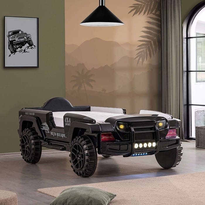 Randlar Twin Bed in Black