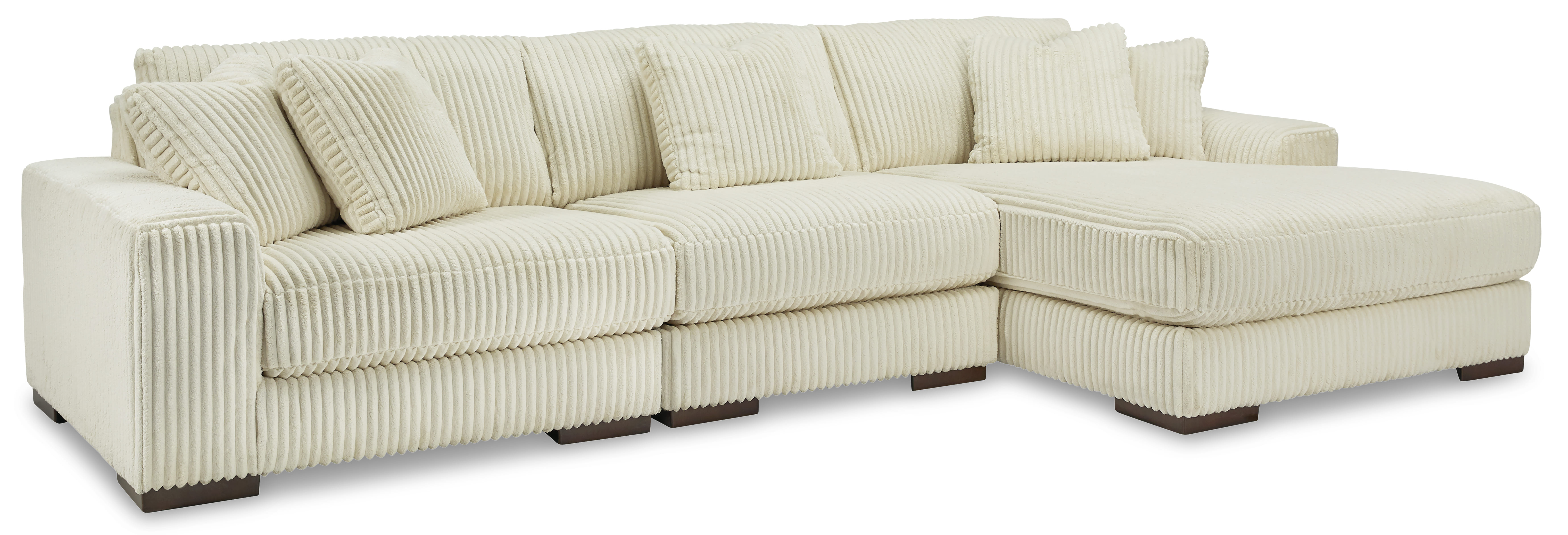 Linda 3 Pc Sectional with Right Chaise