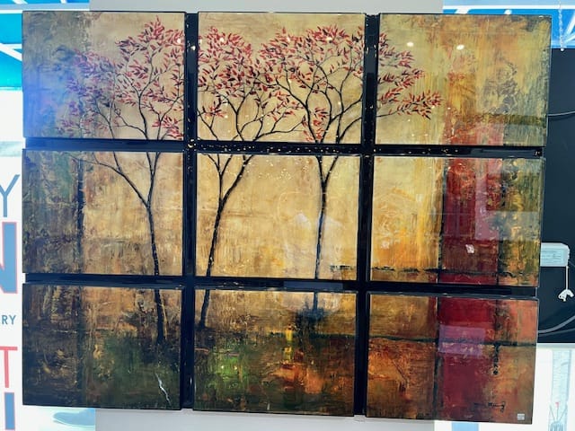 Wooden Artwork 9 Panels