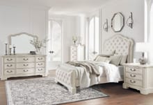 Arlendyne Bedroom Set - Queen Bed, Dresser and Mirror