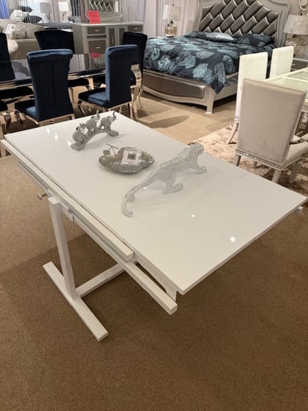 BOOKSHELF CONVERTIBLE TO A DINNING TABLE