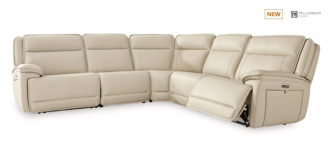 Alamo 5-Piece Power Reclining Sectional by iStyle