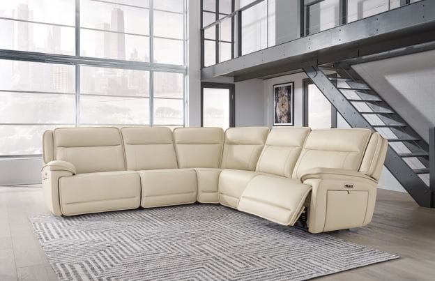 Alamo 5-Piece Power Reclining Sectional by iStyle