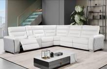 MANCHESTER WHT/GRY 33 SECTIONAL