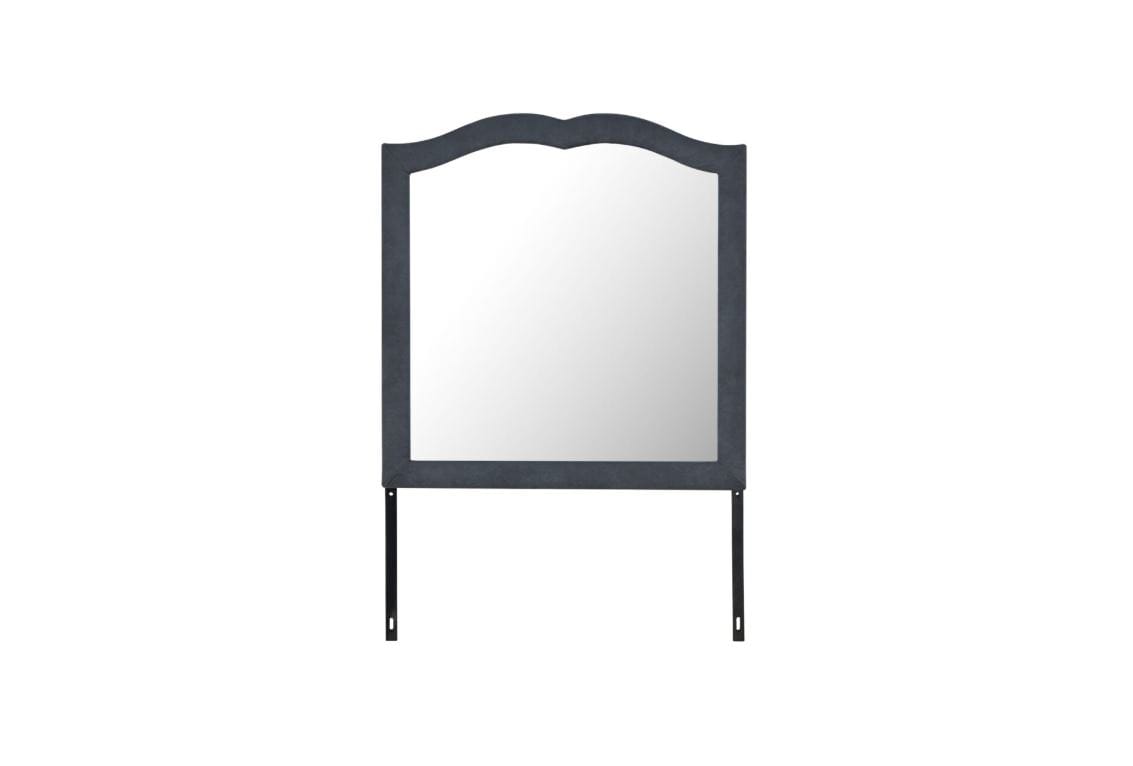 MODERN DARK GREY MIRROR
