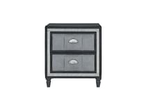 MODERN DARK GREY NIGHTSTAND