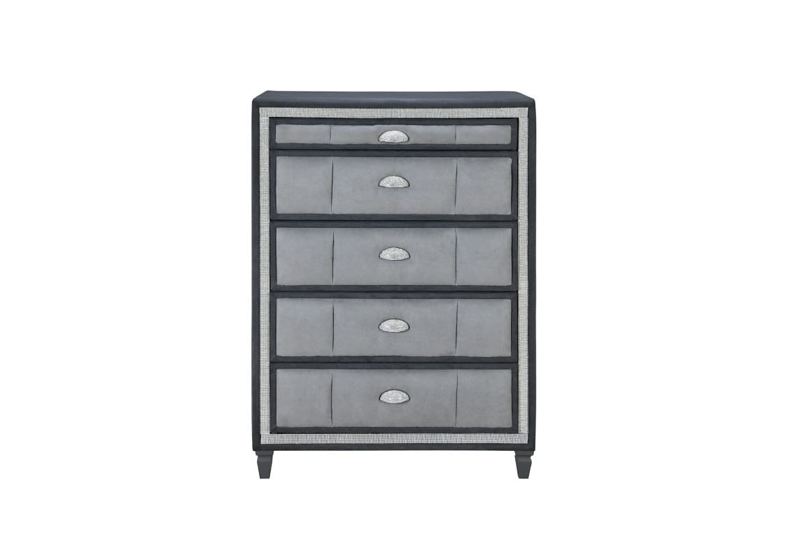 MODERN DARK GREY CHEST
