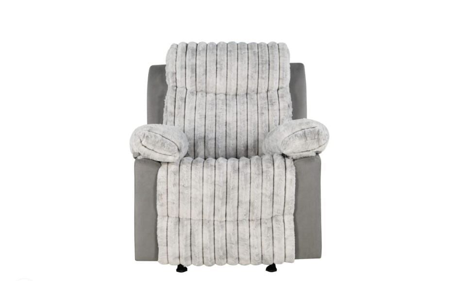 GREY GLIDER RECLINER
