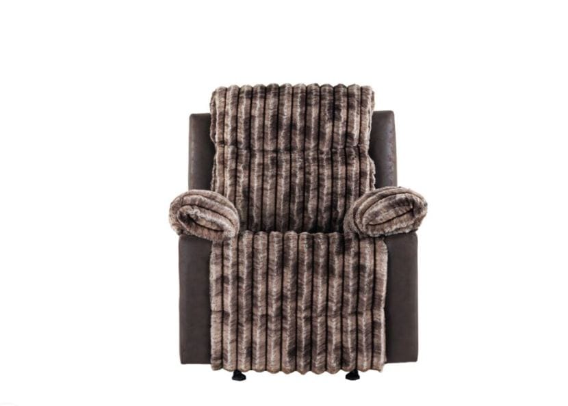 BROWN GLIDER RECLINER