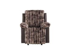 BROWN GLIDER RECLINER
