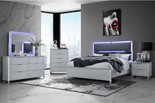 LANDO SILVER QUEEN BED GROUP